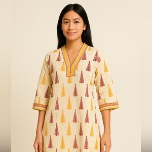 Cotton Kurti with pants